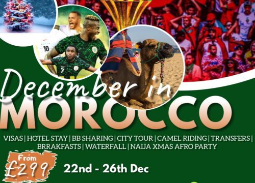🇲🇦 AFCON XMAS MOROCCO EXPERIENCE